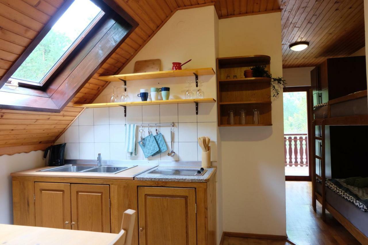 Apartamento Hisa Patricija Soča Exterior foto